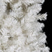 36" Flocked Artificial White Spruce Wreath, LED Pre-Lit (Cool White) -White - C220394