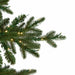 12'x65"W PE Slim Hartford Artificial Christmas Tree, Micro LED Pre-Lit -Green - C-220474