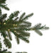 12'x65"W PE Slim Hartford Artificial Christmas Tree, Micro LED Pre-Lit -Green - C-220474