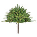 23"Hx38"W Ball-Shaped Multi Functional LED-Lighted Artificial Mixed Spruce Topiary -Green - C220734