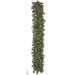 9'Lx18"W PE Pacific Fir Artificial Garland, Micro LED Pre-Lit -Green - C-230044