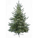 7'6"Hx53"W PE Pacific Fir Artificial Christmas Tree, Micro LED Pre-Lit -Green - C-230074