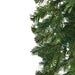 9'Lx16"W PE Cumberland Fir Artificial Garland, Micro LED Pre-Lit -Green - C-230184