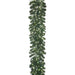 9'Lx16"W PE Cumberland Fir Artificial Garland, Micro LED Pre-Lit -Green - C-230184
