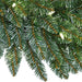 36" Tinsel Vintage Artificial Christmas Wreath, Micro LED Pre-Lit -Green/Silver - C-230574