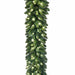 9'Lx14"W Tinsel Vintage Artificial Christmas Garland, Micro LED Pre-Lit -Green - C-230594