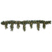 10'Lx10"W PE Dripping Mixed Pine & Pinecone Artificial Garland, LED Pre-Lit -Green - C-231044
