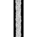 9'Lx12"W Pine Artificial Garland, Micro LED Pre-Lit (Warm White, Multi-Mode) -White - C-231074