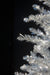 9'Hx53"W Tinsel Norway Spruce Artificial Christmas Tree, Micro LED Pre-Lit -Silver - C-232154