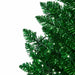 3'Hx24"W Tinsel Sparkling Artificial Christmas Tree, Micro LED Pre-Lit (Cool White) -Green - C-240145