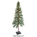 5'Hx28"W Alpine Multi Functional LED-Lighted Artificial Christmas Tree w/Stand -Green - C-240304