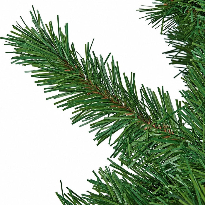 7'6"Hx38"W Winchester Pine Artificial Christmas Tree, Pre-Lit -Green - C2411