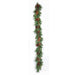 6'Lx8"W Sugar Pine & Pinecone Artificial Garland -Green/Brown (Pack of 2) - C-250000