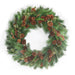 36" Mixed Sugar Pine Artificial Hanging Wreath w/Pinecones -Green/Brown - C-250030