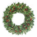 48" Mixed Sugar Pine Artificial Hanging Wreath w/Pinecones -Green/Brown - C-250040