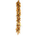 6'Lx11"W Longleaf Pine, Berry & Ball Artificial Garland -Gold (Pack of 2) - C-250080