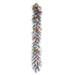 6'Lx11"W Longleaf Pine, Berry & Ball Artificial Garland -Silver/Green (Pack of 2) - C-250082