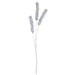 40" Tinsel Artificial Pine Stem -Silver (Pack of 12) - C-250092