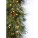 9'Lx14"W PE Artificial Whitney Pine Garland, Micro LED Pre-Lit -Green (Pack of 2) - C-250144