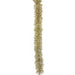 9'Lx11"W Tinsel Sparkling Artificial Garland, LED Pre-Lit -Champagned (Pack of 2) - C-250194