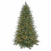 5'Hx42"W PE Blue Emerald Pine Artificial Christmas Tree, Micro LED Pre-Lit -Green - C-251294