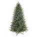 7'6"x57"W PE Grand Empress Fir Artificial Christmas Tree, Micro LED Pre-Lit (Multi-Mode) -Green - C-250369