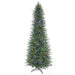 12'x64"W PE Grand Empress Fir Artificial Christmas Tree, Micro LED Pre-Lit (Multi-Mode) -Green - C-250389