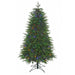 5'x35"W PE Slim Northern Cedar Artificial Christmas Tree, Micro LED Pre-Lit (Multi-Mode) -Green - C-250564