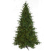 7'6"x54"W PE Norway Spruce Artificial Christmas Tree, Unlit -Green - C-250590