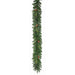 9'Lx12"W PE Artificial Marquett Pine & Pinecone Garland, Micro LED Pre-Lit -Green (Pack of 2) - C-250754