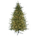 7'6"x60"W PE Windsor Spruce Artificial Christmas Tree, Micro LED Pre-Lit (Multi-Mode) -Green - C-250899