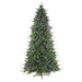 12'x83"W PE Windsor Spruce Artificial Christmas Tree, Micro LED Pre-Lit (Multi-Mode) -Green - C-250919