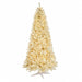 5'Hx32"W Tinsel Matte Vintage Artificial Christmas Tree, Micro LED Pre-Lit -White - C-251094