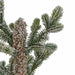 4'Hx26"W PE Flocked Fircrest Fir Artificial Christmas Tree -Green/White - C-260550