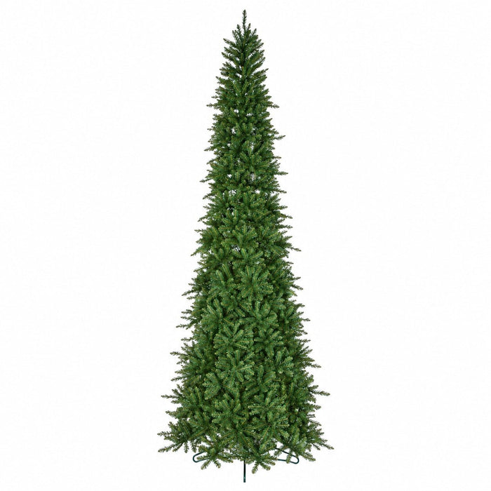 10'Hx47"W Royal Majestic Slim Pine Artificial Christmas Tree -Green - C-260790
