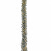 9'Lx16"W Tinsel Norway Spruce Artificial Garland, Micro LED Pre-Lit -Silver - C-261064