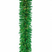 9'Lx18"W Tinsel Sparkling Artificial Garland, Micro LED Pre-Lit (Cool White) -Green - C-261265
