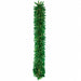 9'Lx18"W Tinsel Sparkling Artificial Garland, Micro LED Pre-Lit (Cool White) -Green - C-261265