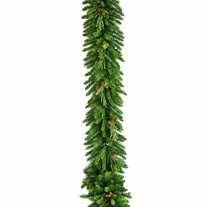 20'Lx18"W PE Artificial Marquette Mixed Pine Garland -Green - C-261280