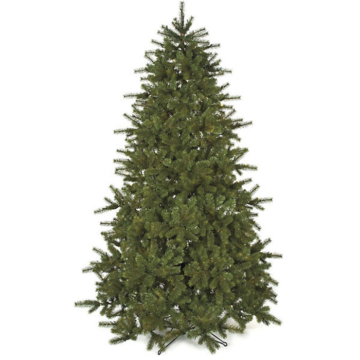7'6"'Hx57"W PE Douglas Fir Pine Artificial Christmas Tree, Unlit -Green - C-90170