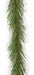 14'Lx4"W Artificial Pine Garland -Green (pack of 12) - C9871