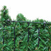 100" Artificial PVC Virginia Pine Wreath, LED Pre-Lit -Green - C144434