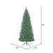 6'6"Hx35"W Slim Oregon Fir Artificial Christmas Tree, Unlit -Green - C164065