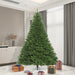 8'6"Hx72"W Oregon Fir Artificial Christmas Tree, Unlit -Green - C164180