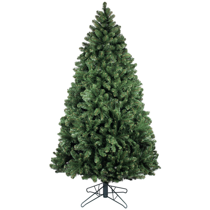 5'6"Hx44"W Outdoor UV-Resistant Oregon Fir Artificial Christmas Tree, Unlit -Green - C165255