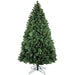 5'6"Hx44"W Outdoor UV-Resistant Oregon Fir Artificial Christmas Tree, Unlit -Green - C165255