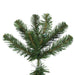 7'6"Hx54"W Outdoor UV-Resistant Oregon Fir Artificial Christmas Tree, Unlit -Green - C165275