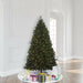 7'6"Hx54"W Outdoor UV-Resistant Oregon Fir Artificial Christmas Tree, LED Pre-Lit -Green - C165276LED