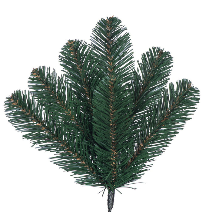 14'Hx77"W Medium Oregon Fir Artificial Christmas Tree, Unlit -Green - C165395