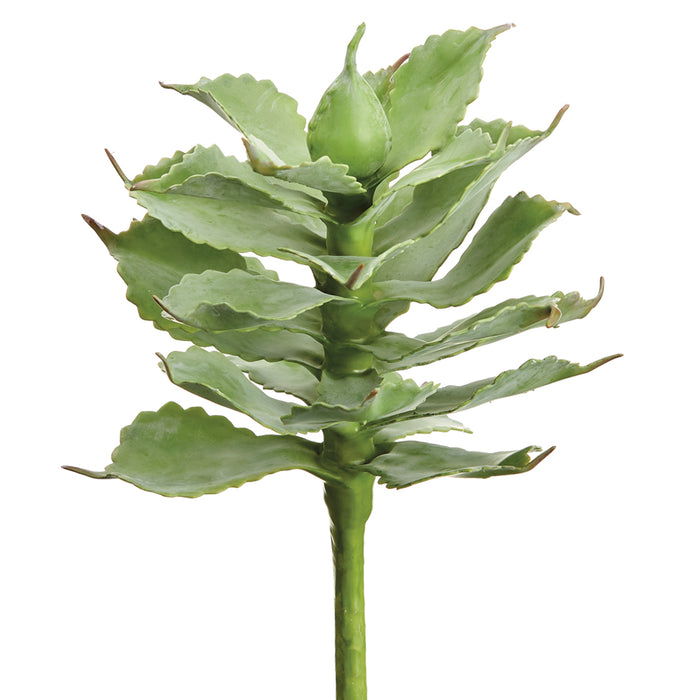 9.5" Artificial Agave Stem Pick -Green/Gray (pack of 12) - CA3193-GR/GY